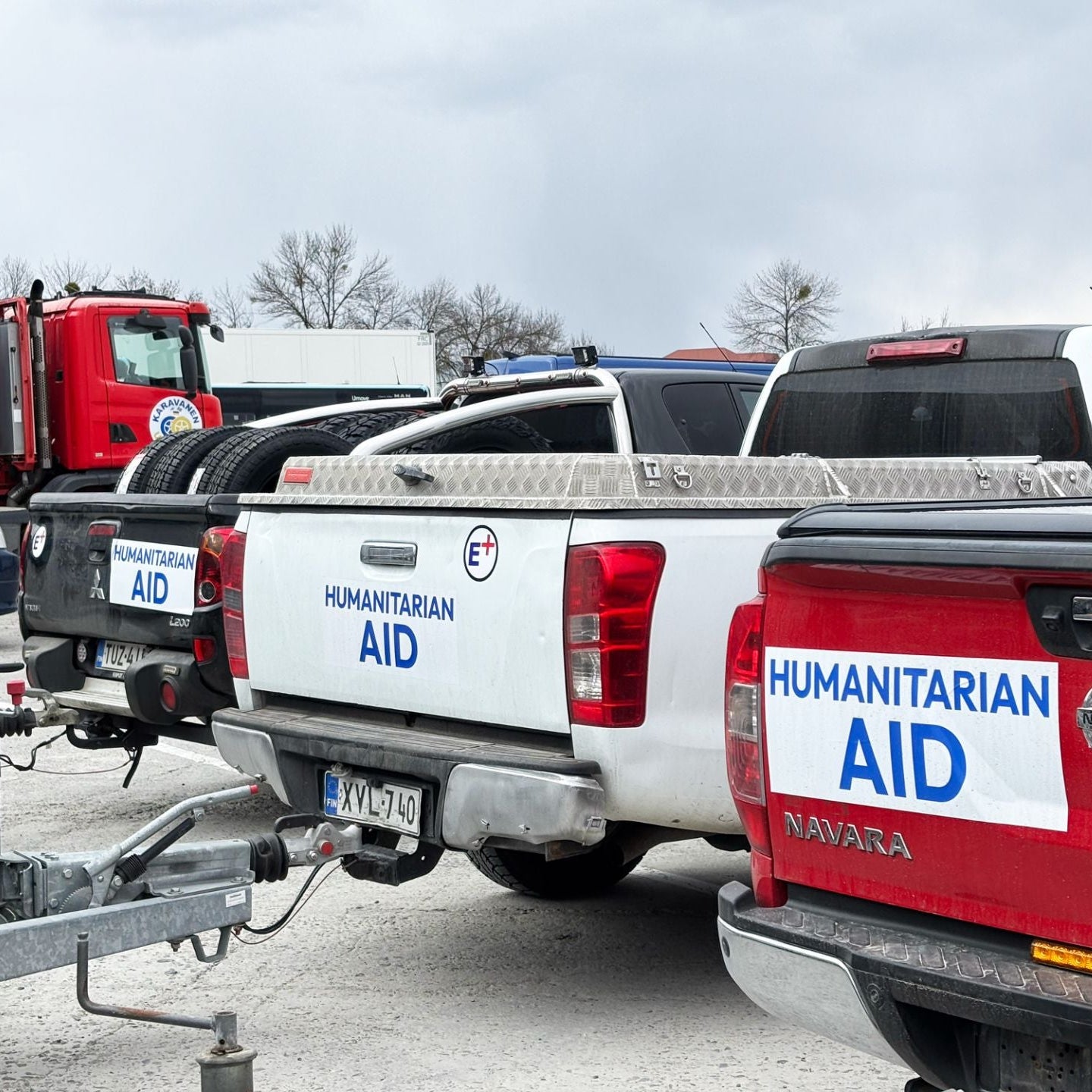 Donera till terrängbilar